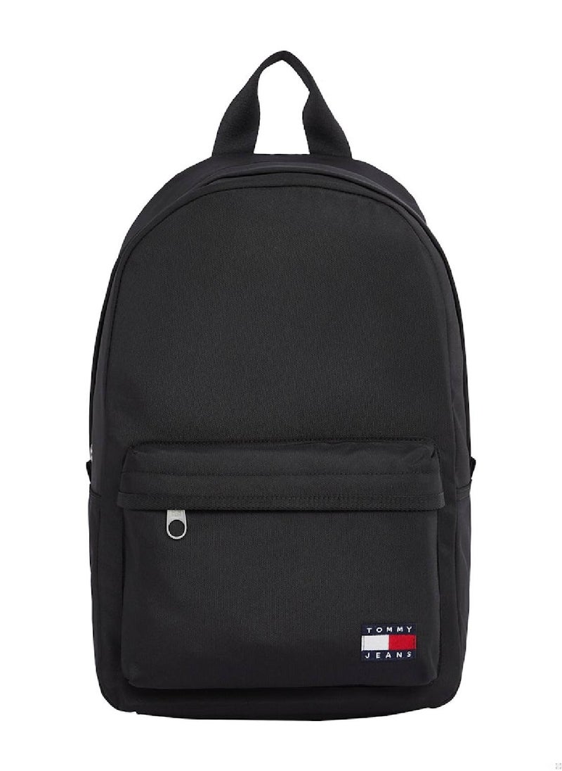 TOMMY JEANS Men's Essential Daily Dome Backpack - Polyester, Black  - Image 1