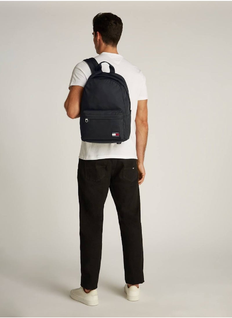 TOMMY JEANS Men's Essential Daily Dome Backpack - Polyester, Black  - Image 2