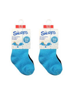 THE SMURFS Smurfs Smurf Sock - Solid -6-12M - (Pairof 4), Set Of 1  - Image 1