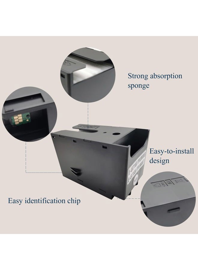 HLPRINT E6715 E6716 Ink Maintenance Box for Workforce Pro WF3820 WF4820 EC4020 WF4830 WF4720 WF4834 WF4734 WF4730 WF4740 ET8700 EC4030 EC4040 WF-M5799 C5710 M5299 C5290 C5790 C529R C579R C5210 Printer - Image 4