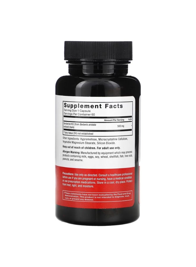 Force Factor Berberine , 500 mg , 60 Vegetable Capsules - Image 2