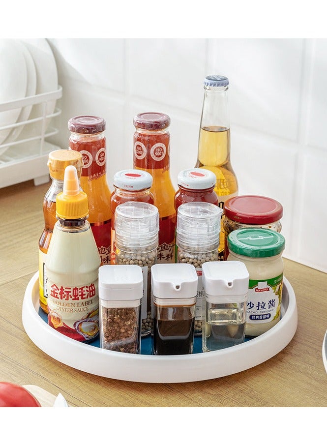 Raxoom 2 Pack, 10-Inch Non-Skid Lazy Susan Organizers - Turntable Rack for Pantry Organization and Storage, Kitchen, Fridge, Cabinets, Bathroom Makeup Vanity Countertop, Under Sink Organizing, Spice Rack  - Image 1