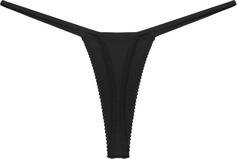 Liona Women Fantasy Underwear Black Fantasy Thong G String  - Image 3