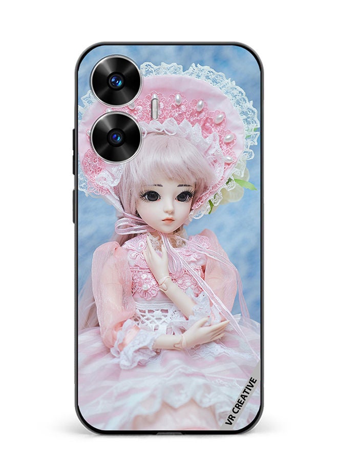 VR CREATIVE Protective Case Cover For Realme C55 Japanese Barbie Design Multicolour - Image 1