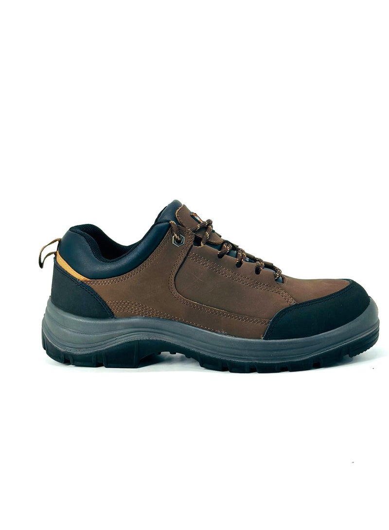Shield DELTA ST SBP SRC Men’s Brown Safety Shoes | Steel Toe, Steel Plate, Slip-Resistant PU Outsole - Image 2