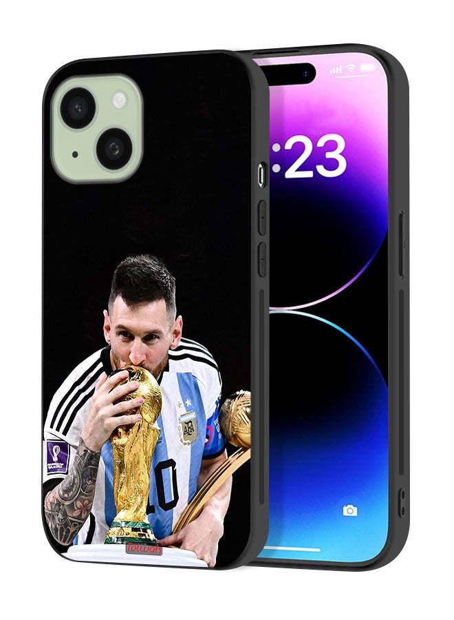 Tolwak Apple iPhone 15 Plus Protective Case Cover Messi - Image 1
