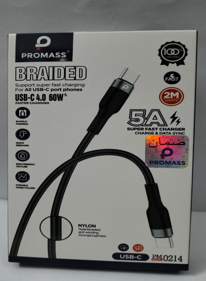 PROMASS Support Super Fast Charging For All USB-C Port Phones. - Image 1