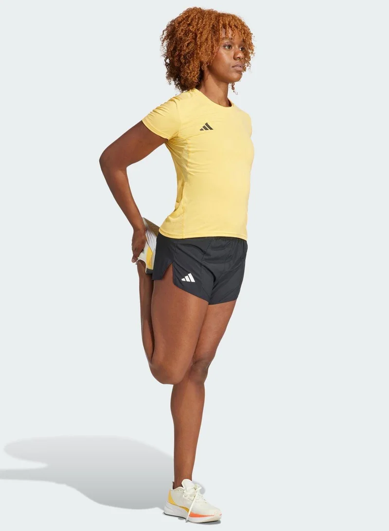 Adidas Adizero E Short Black Running Shorts For Women XS