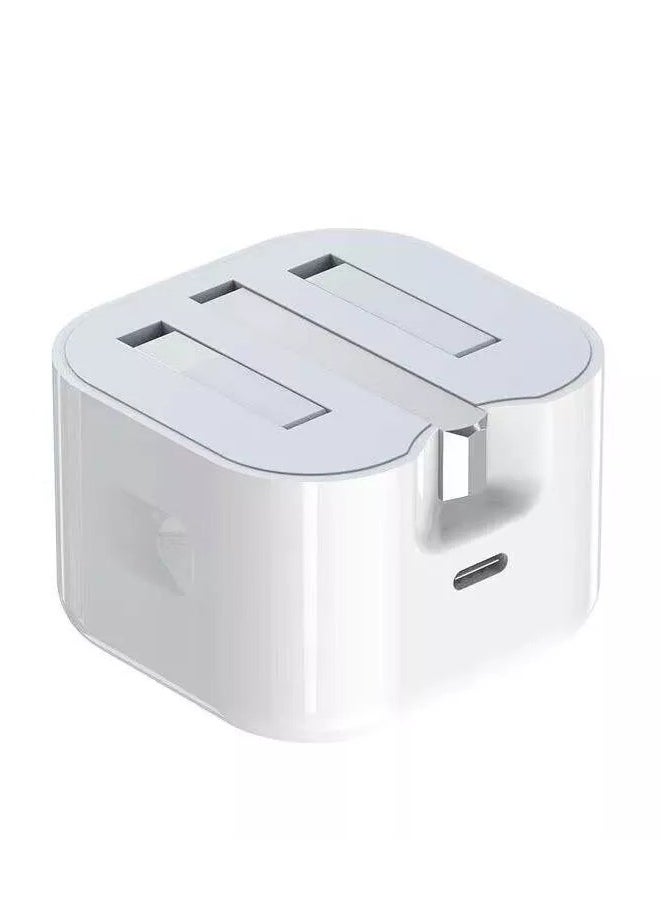 Jomo Store - iPhone 20W Fast Charger – USB-C Wall Charger Compatible with iPhone 16/15/14/13/12/11/SE/XR/XS/X/Pro & Pro Max, iPad – PD Quick Charging Adapter for Apple Devices - Image 1