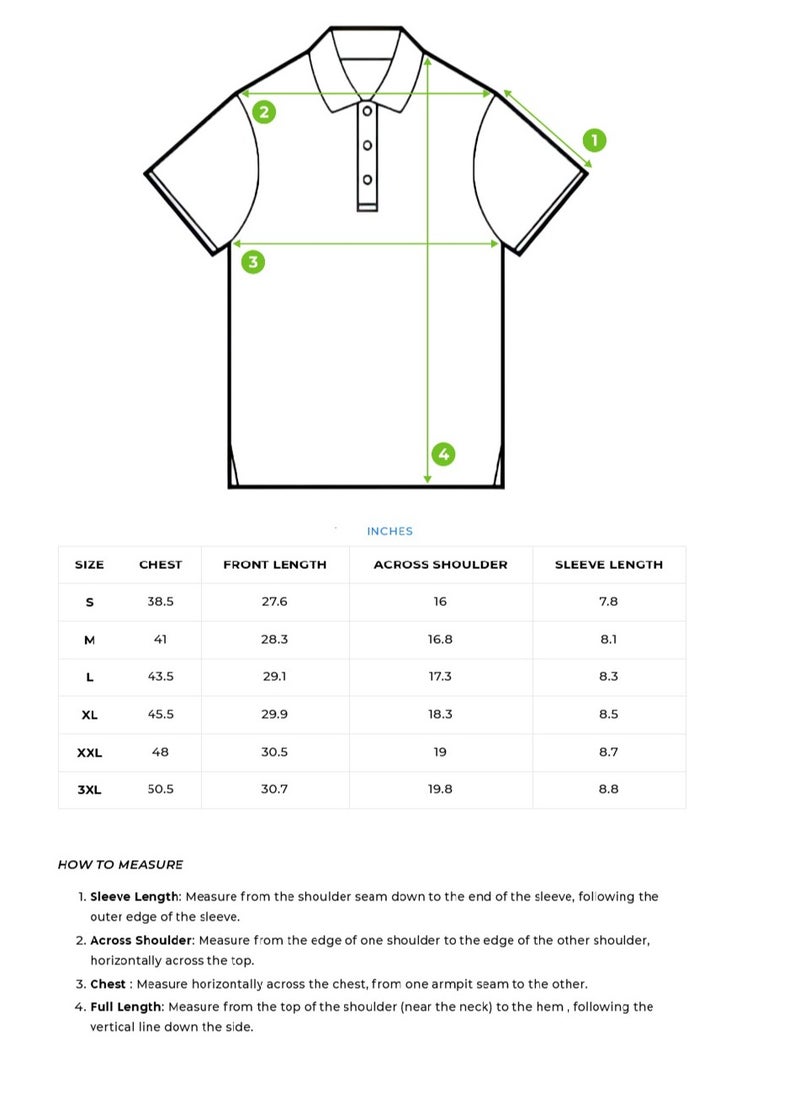 THE BEAR HOUSE Men’s Polo T-Shirt – Soft, Breathable Cotton, Classic Fit for All-Day Comfort, Stylish Casual Shirt for Summer, Everyday Wear & Outdoor Activities  - Image 3