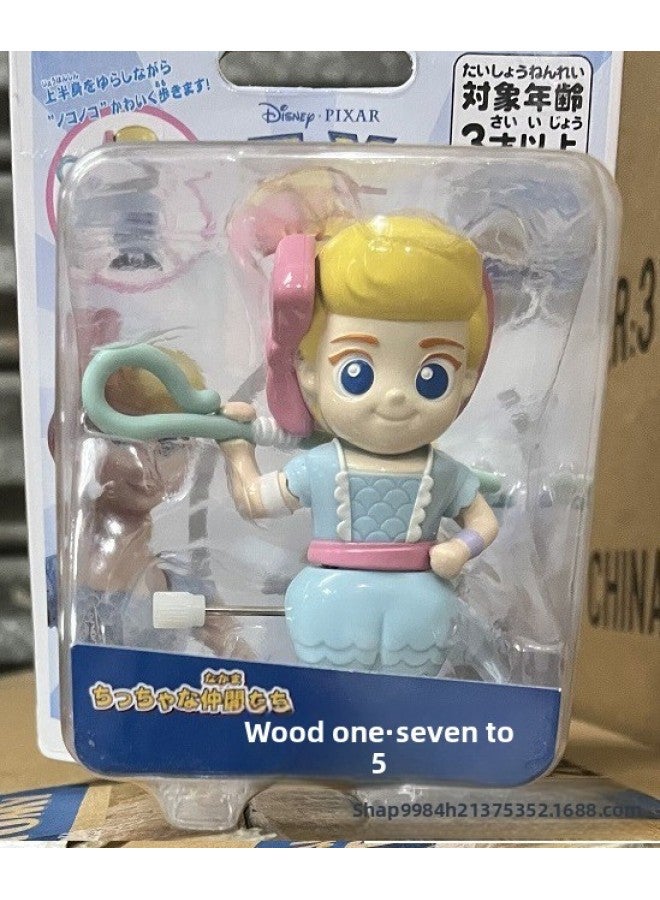 سلع أصلية من TOMY Domica Winding Wind-up Toy Story Hu Di Cuissi Fork Bass Light Year Three Eyes