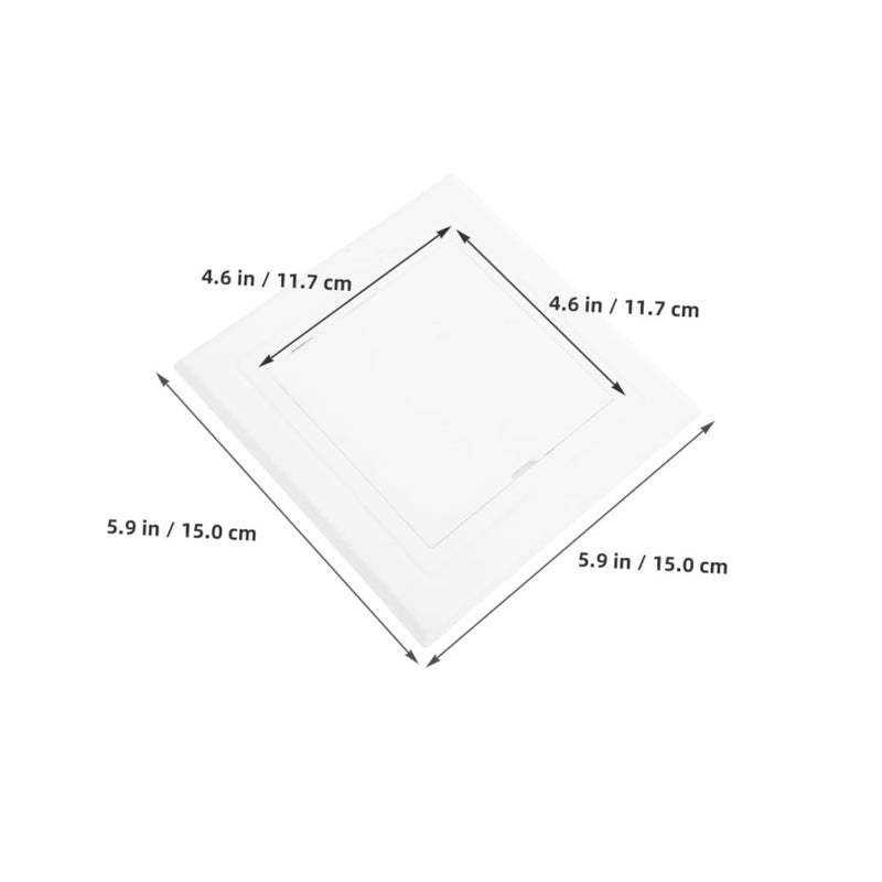 15x15x2.1cm Ceiling Access Panel Door Cover Decorative for Drywall Easy Install Home Maintenance - Image 3