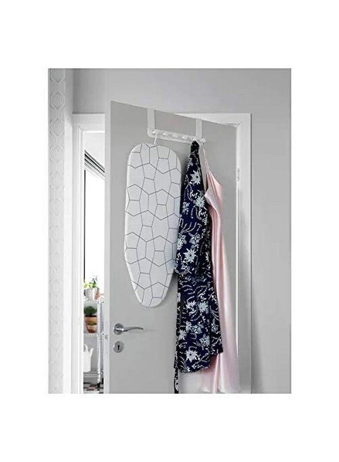 Digital Shoppy Stainless Steel Hanger For Door (White, Door Thickness: 4 Cm, Width: 35 Cm, Height: 13 Cm) - Image 4