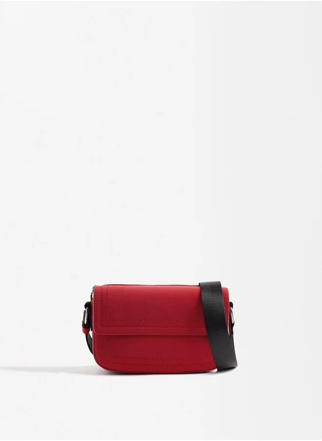 PARFOIS Velvet Texture Crossbody Bag