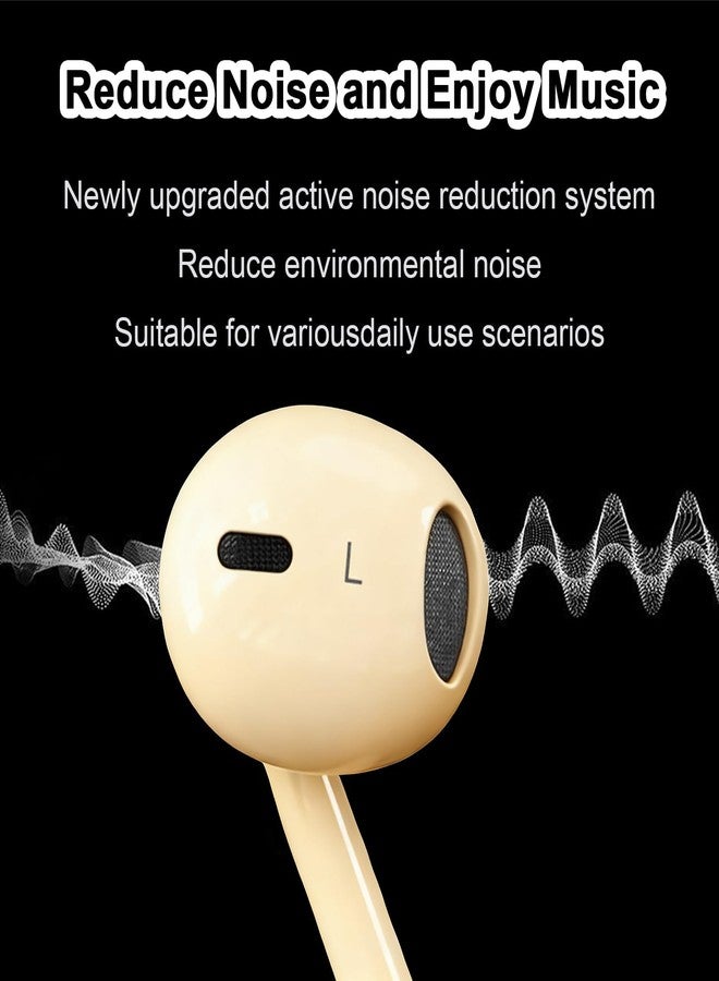 CASE LOGIC 2 Packs USB C Headphones for iPhone 16/15 Phone Earbuds with Microphone & Volume Control HiFi Stereo Type C Earphones for Galaxy S23/S22/S21/S20/Ultra Note 10/20, for Pixel 7/6/6a/5/4,for OnePlus 9 8 - Image 3