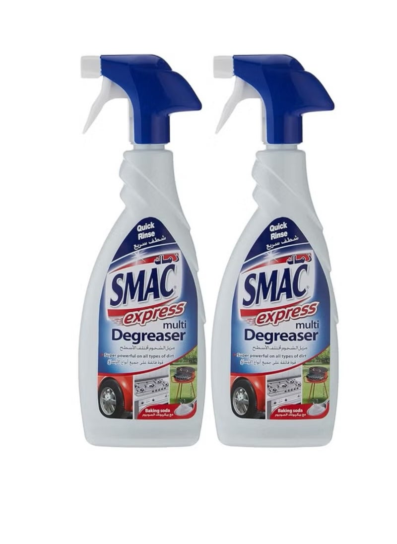 سماك متعدد الأسطح 650 مل × 2 smac 