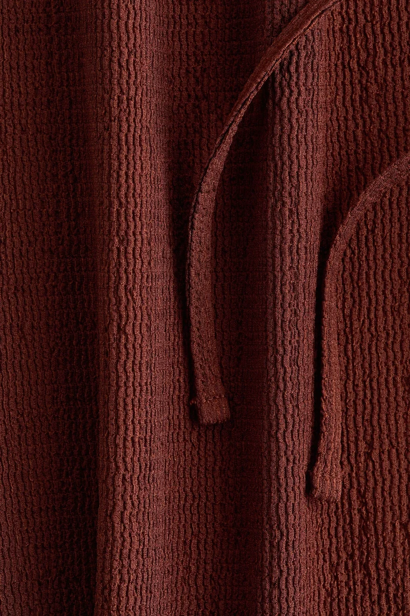 H&M Textured drawstring trousers
