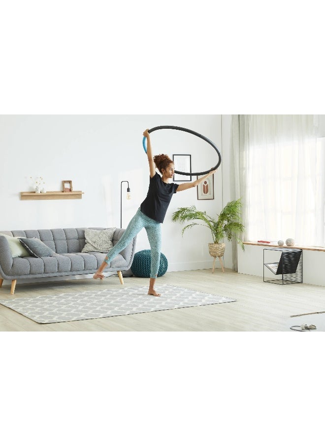 Domyos Domyos BY DECATHLON,Hula Hoop Weighted For Gym 1.4 Kg - Blue  - Image 2