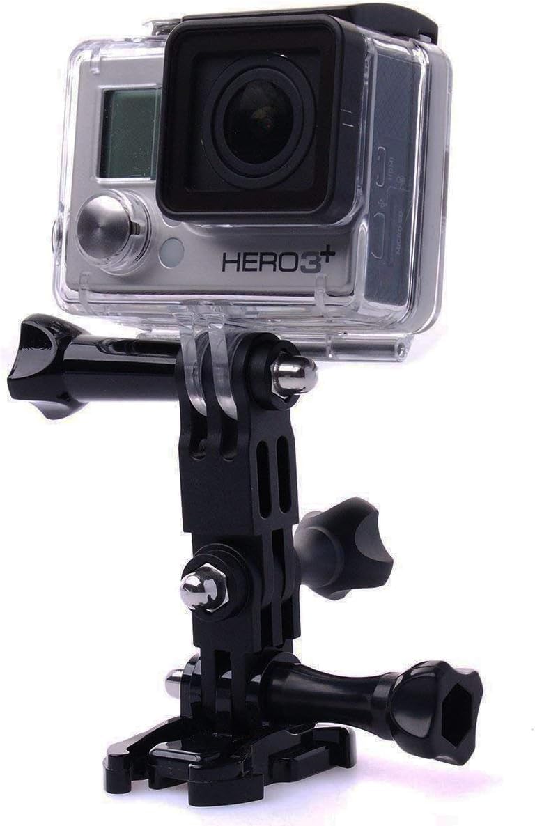 SHOPEE 3-Way Adjustable Extension Pivot Arm Adapter Set- Long & Short Straight Joints Connector Convertor 35mm/50mm for Hero 13 12 11 10 9 8 7 6 5 4 3 3+ 2 1, Other Action Cameras - Image 2