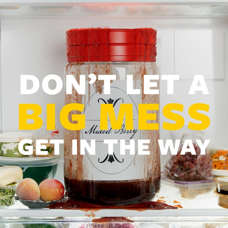 Scotch Brite فرشاة تنظيف الأطباق غير القابلة للخدش من سكوتش برايت، لتنظيف المطبخ والحمام والمنزل، فرشاة تنظيف الأطباق غير القابلة للخدش آمنة لأواني الطهي غير اللاصقة، 1 فرشاة تنظيف الأطباق - Image 2