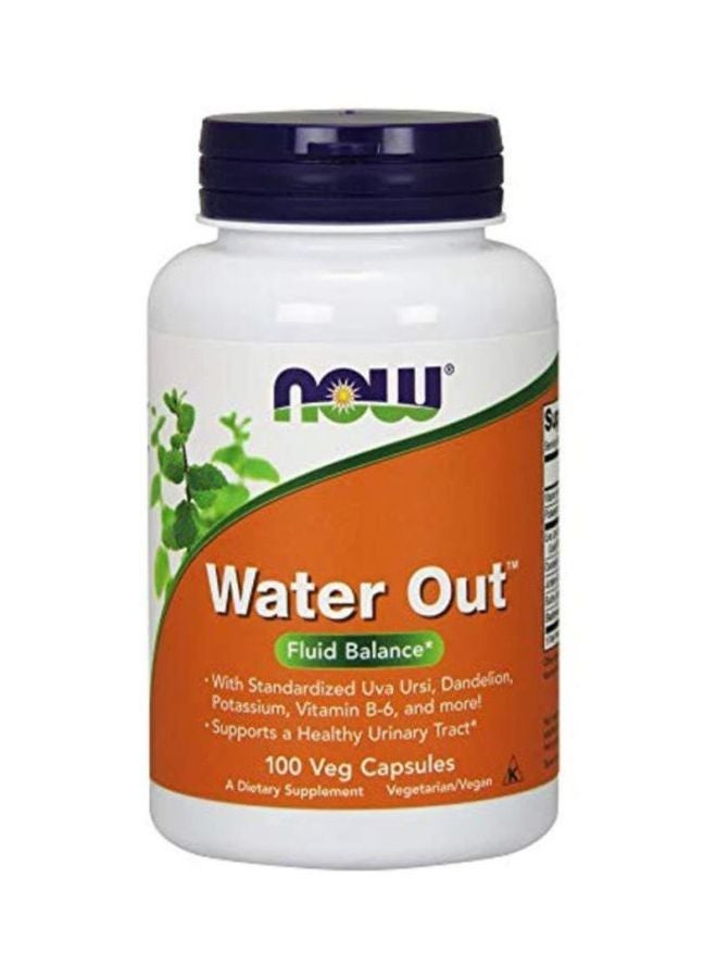 Now Foods Water Out Dietary Supplement - 100 Veg Capsules - Image 1