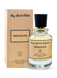B BRAG B Brag Sports Edition Yaara Black 50 ml Best Long Lasting Perfume Arabic Perfumes for Women Extrait de Parfum Luxurious Women’s Fragrances Perfect for Everyday and Occasions  - Image 1