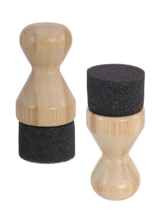 EDOBLUE 2 PCS Cutting Board Oil and Wax Applicator, Cutting Oil and Wax Coater for Wood Spatula, Spoon, Countertop and Bamboo Cutting Board, Wooden Utensils, Etc - Image 1