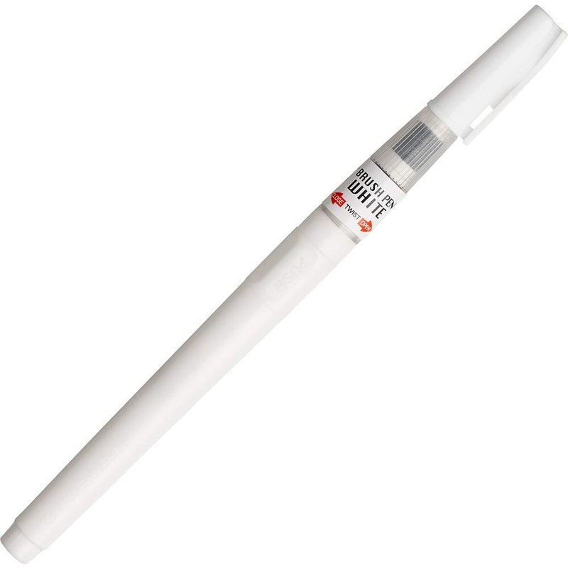 Zig CARTOONIST BRUSH PEN WHITE - Image 2