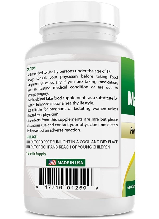 Best Naturals Mastic Gum 500 Mg. 60 Capsules  - Image 2