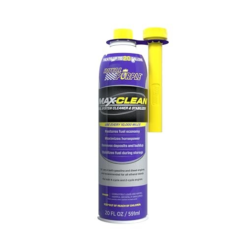 Royal Purple منظف ومثبت نظام الوقود رويال بوربل 11722-2PK ماكس-كلين - زجاجة سعة 20 أونصة، (عبوة من 2) - Image 1