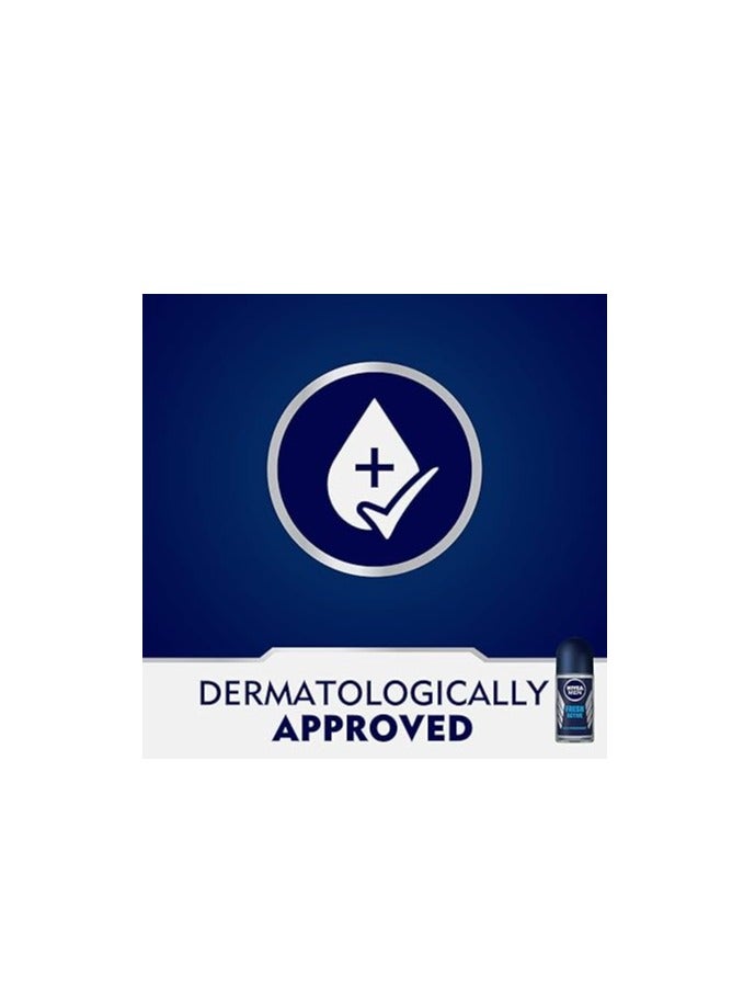 نيفيا مضاد للتعرق رول اون فريش اكتيف للرجال من نيفيا برائحة منعشة 50 مل - Image 4