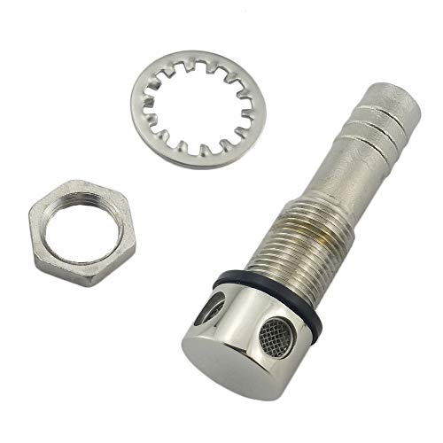 NRC&XRC Marine Grade 316 Stainless Steel Fuel Gas Tank Vent Cowl Vent with Mounting Gasket Hardware Fitting for Marine Boat Yacht - Image 3