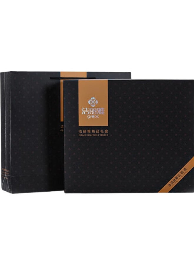 Grace Jieliya 3A Antibacterial Long-Staple Cotton Bath Towel Gift Box, Pure Cotton Gift Set, Customizable Embroidery Available - Image 3