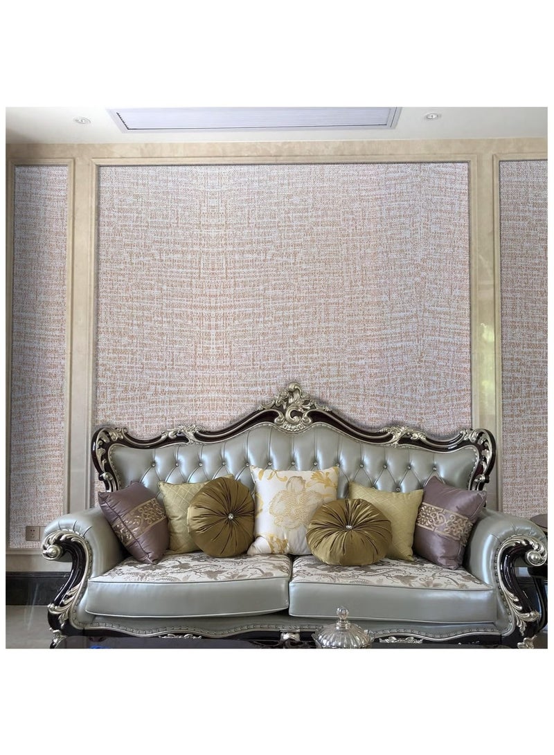 ورق حائط PVC ذاتي اللصق مقاوم للماء والرطوبة بلون موحد بقياس 40 سم × 10 م - Image 5