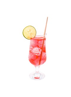 Restaurantware Restaurantware-Bar Lux 7.5 Inch Reusable Straws, 2 Straight Metal Straws - Short, Durable, Copper-Plated Stainless Steel Drinking Straws, Food-Grade, Use With Cocktail Or Rocks Glasses  - Image 2