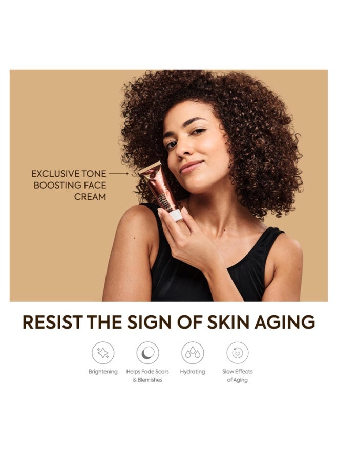 MAKARI Exclusive Active Intense Tone Boosting Face Cream (1.7 oz) | Skin-Brightening Facial Cream | Moisturizes and Softens | Smoothens Fine Lines & Wrinkles | For Dry, Normal, and Maturing Skin - Image 4