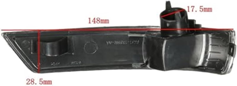 Wivplex Car Mirror Turn Signal Light for Focus and Mondeo - Image 3