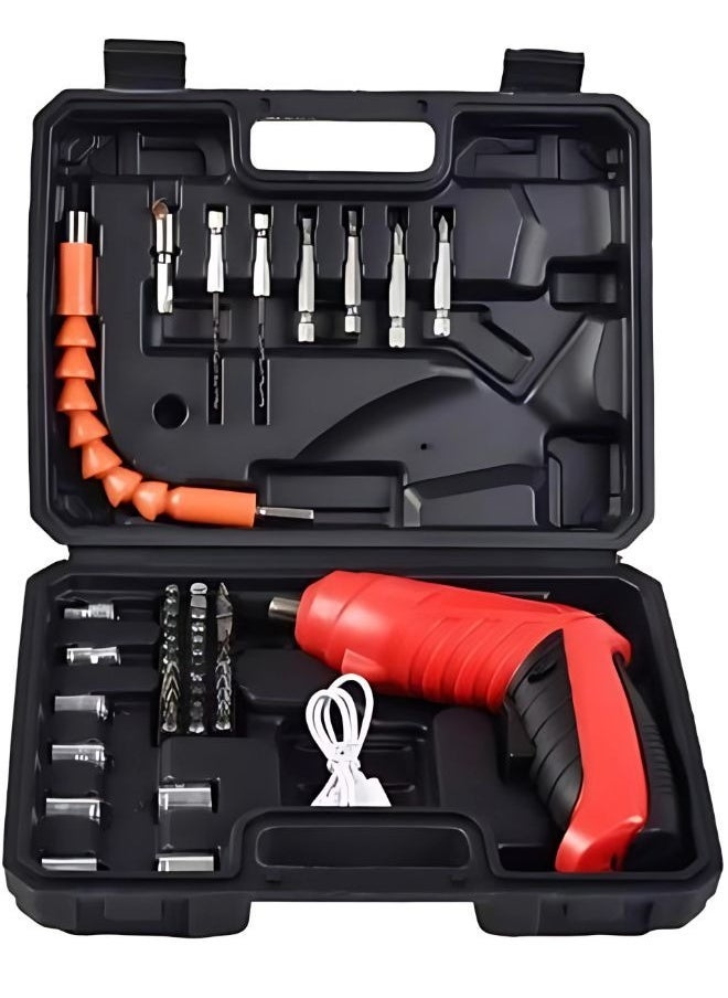 Denx Drilling Tool Set, Smart Cordless Electronic Drill For Disassembly And Assembly, Available In All Sizes And Shapes, 250 Rpm  - Image 1