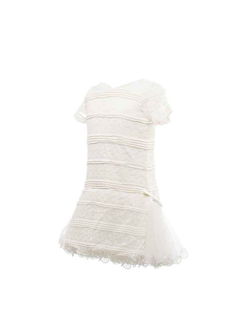 كوين فستان حفلات للفتيات من سنو وايت، فستان الأميرة وحفلات الزفاف والسهرات الرسمية وحفلات الرقص لأعياد الميلاد للفتيات الصغيرات الأنيقات - Image 4