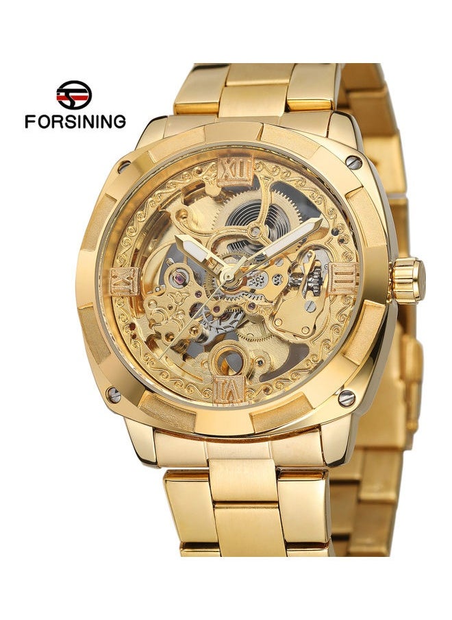 FORSINING - Men's Stainless Steel Mechanical Watch - Image 1