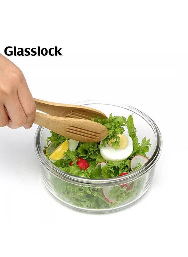 Glasslock Food Storage Container, Refrigerator Organizer, Glass Lunch Box, Sealed, Heat-Resistant, Shatterproof, Noodle Bowl, Imported Round Shape, 720Ml - Image 4