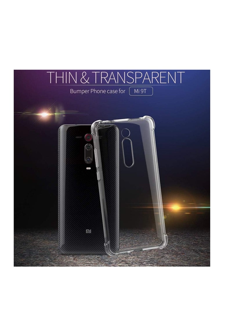 Case for Xiaomi Mi 9T Transparent Case Cover Ultra Slim clear TPU Silicone Bumper Soft Anti-Scratch Shockproof Phone - Image 3