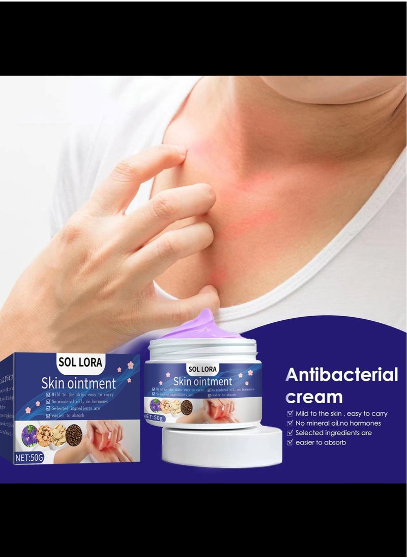 Skin Itch Relief Cream Antibacterial Topical Insect Bites Itchy Skin 50g
