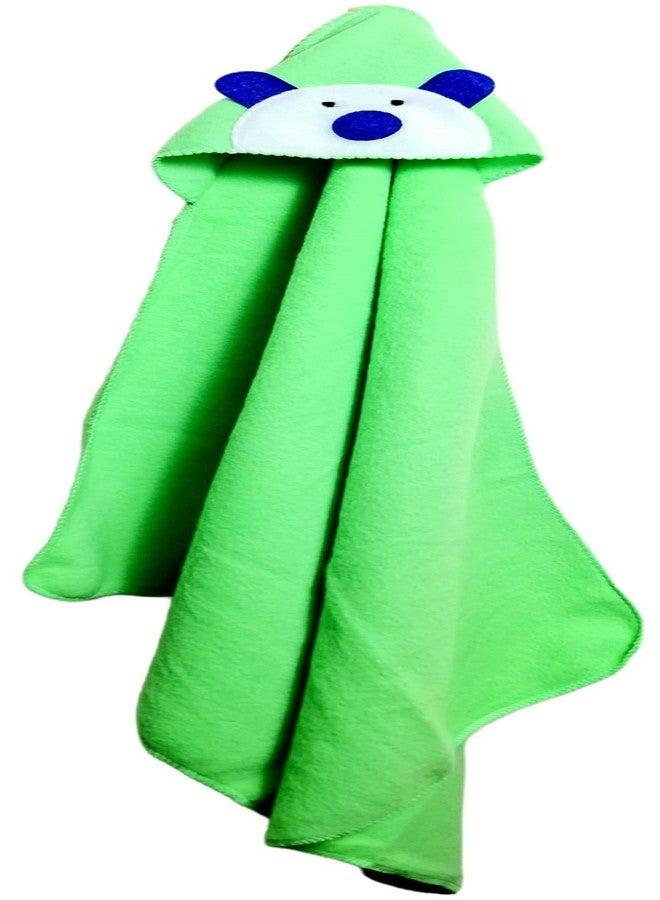 First Kick مجموعة بطانيات الأطفال حديثي الولادة من فيرست كيك، عبوة من بطانيات بألوان قوس قزح، مناسبة للأطفال الرضع من الجنسين، عبوة من قطعتين باللون الوردي الفاتح والأخضر. - Image 3