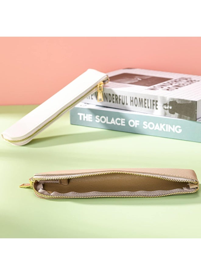 حافظة أقلام سوداء، حقيبة أقلام صغيرة، ملحقات مدرسية، حقيبة أقلام للرجال بسحاب - Image 3