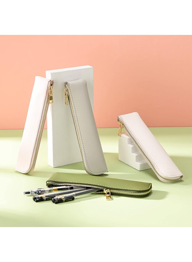 حافظة أقلام سوداء، حقيبة أقلام صغيرة، ملحقات مدرسية، حقيبة أقلام للرجال بسحاب - Image 4