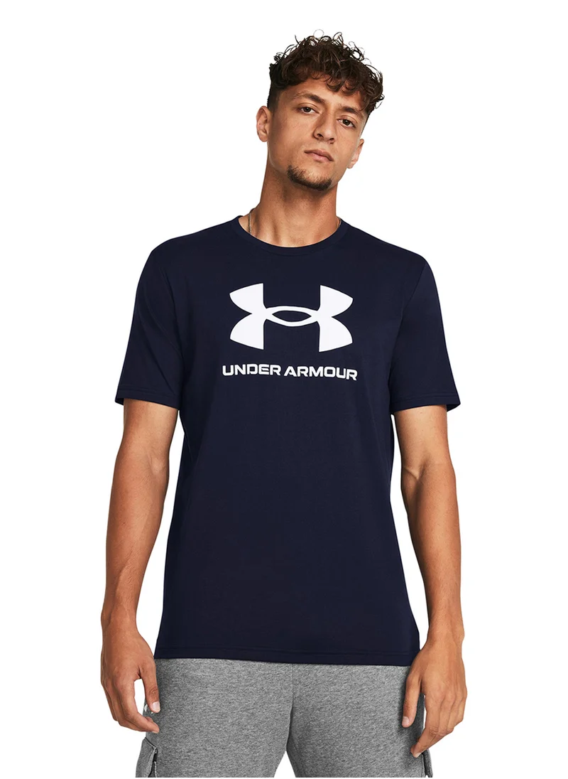 UNDER ARMOUR Sportstyle Logo Short Sleeve Loose Fit T-shirt