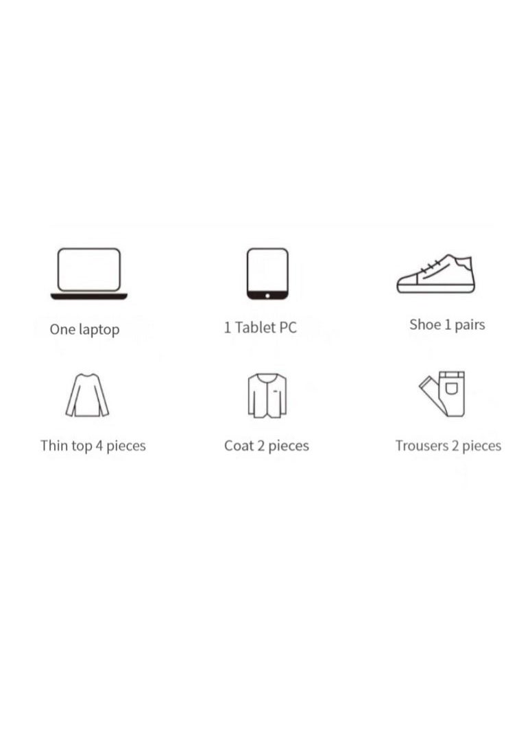 M MIAOYAN - M MIAOYAN Travel bag portable storage bag large-capacity bag lightweight business travel storage bag men and women travel luggage bag - Image 1