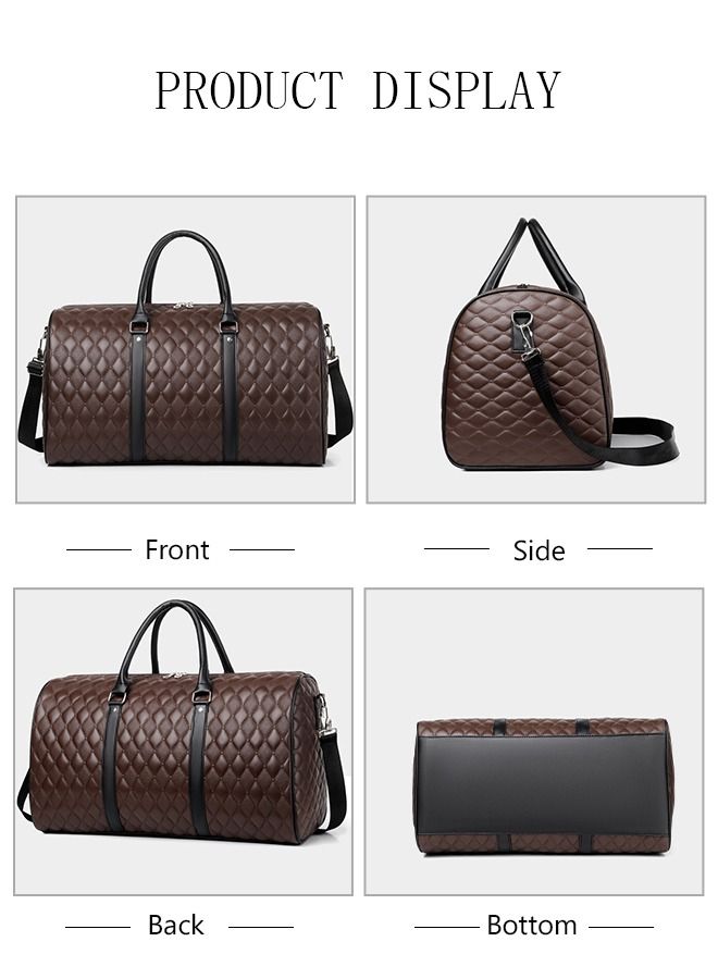 DUNISO Travel Duffel Bag Luggage Collection Business Travel Suitcase  Weekender Overnight Bag Large Carry On Airport Bag for Travel Business Trips Sports Duffel Bag Gym Sports Luggage Bags - Image 2