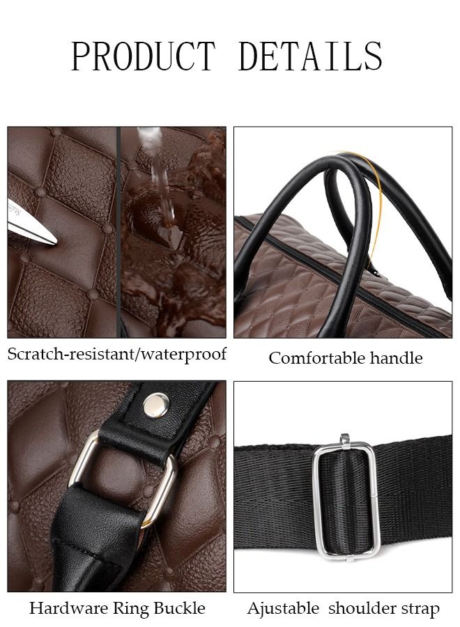 DUNISO Travel Duffel Bag Luggage Collection Business Travel Suitcase  Weekender Overnight Bag Large Carry On Airport Bag for Travel Business Trips Sports Duffel Bag Gym Sports Luggage Bags - Image 3